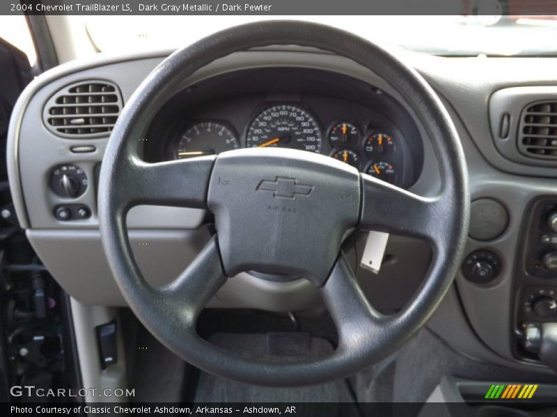 Dark Gray Metallic / Dark Pewter 2004 Chevrolet TrailBlazer LS