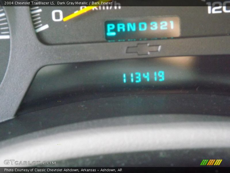 Dark Gray Metallic / Dark Pewter 2004 Chevrolet TrailBlazer LS