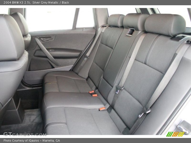 Silver Grey Metallic / Black 2004 BMW X3 2.5i
