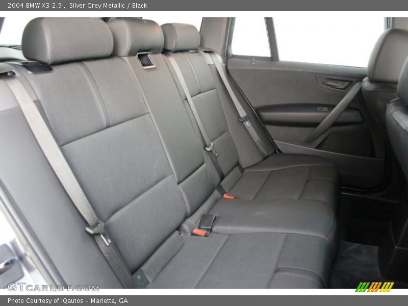 Silver Grey Metallic / Black 2004 BMW X3 2.5i