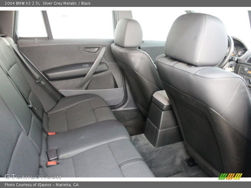 Silver Grey Metallic / Black 2004 BMW X3 2.5i
