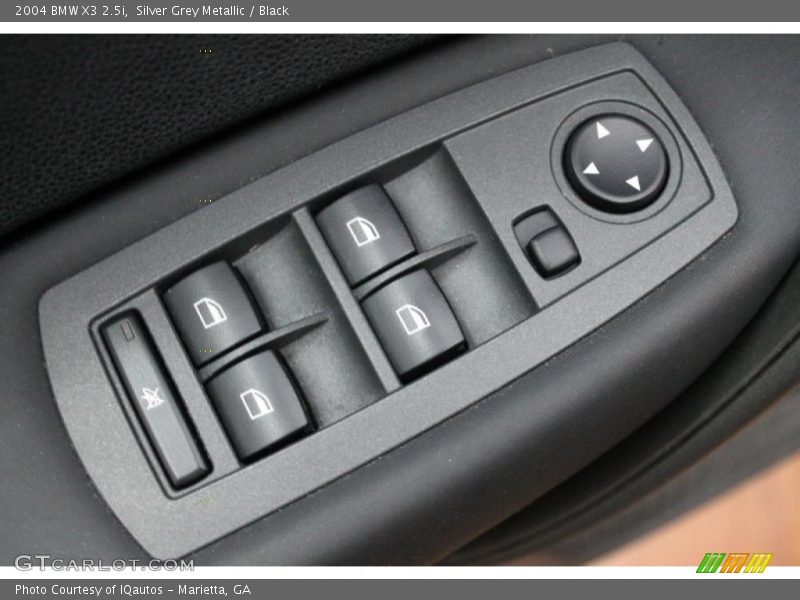 Silver Grey Metallic / Black 2004 BMW X3 2.5i