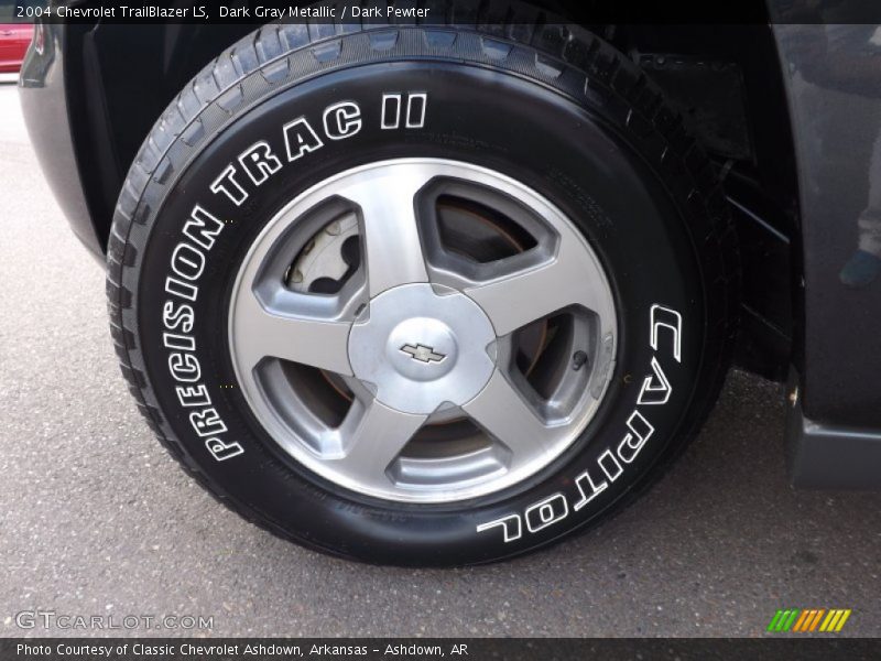 Dark Gray Metallic / Dark Pewter 2004 Chevrolet TrailBlazer LS