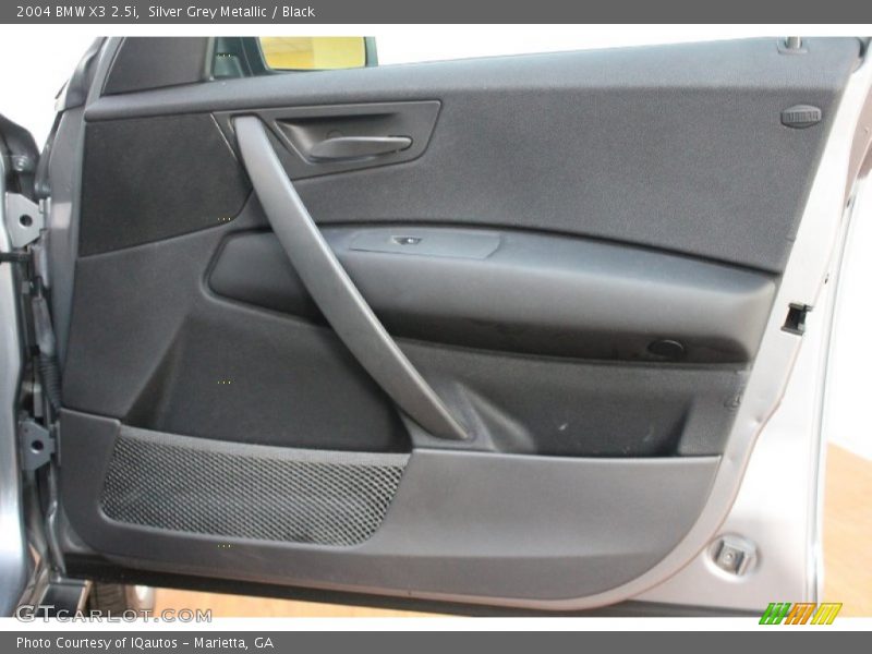 Silver Grey Metallic / Black 2004 BMW X3 2.5i