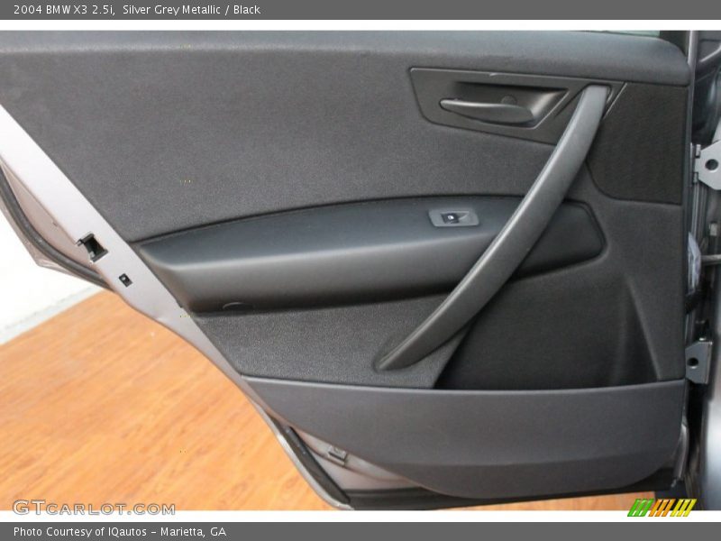 Silver Grey Metallic / Black 2004 BMW X3 2.5i