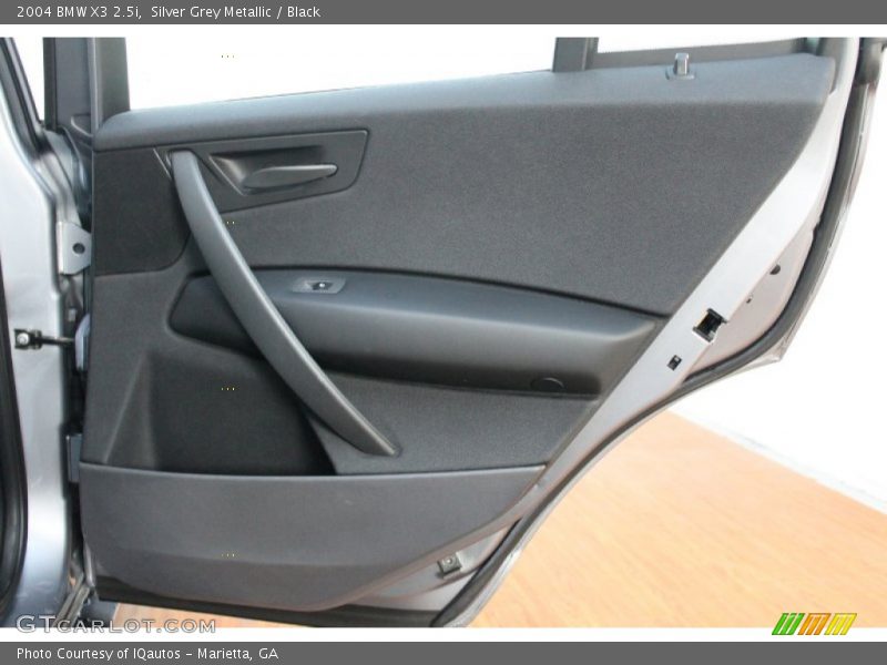Silver Grey Metallic / Black 2004 BMW X3 2.5i