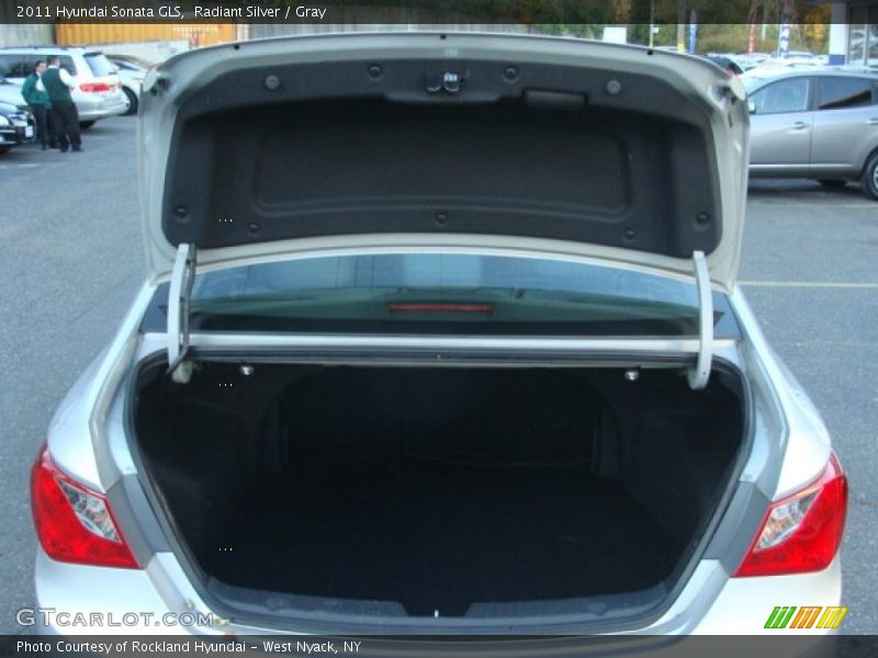 Radiant Silver / Gray 2011 Hyundai Sonata GLS