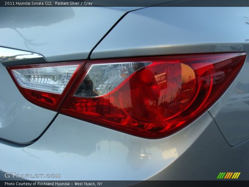 Radiant Silver / Gray 2011 Hyundai Sonata GLS