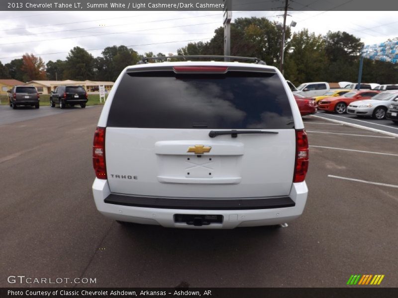 Summit White / Light Cashmere/Dark Cashmere 2013 Chevrolet Tahoe LT