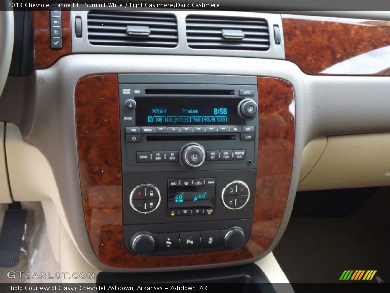 Summit White / Light Cashmere/Dark Cashmere 2013 Chevrolet Tahoe LT