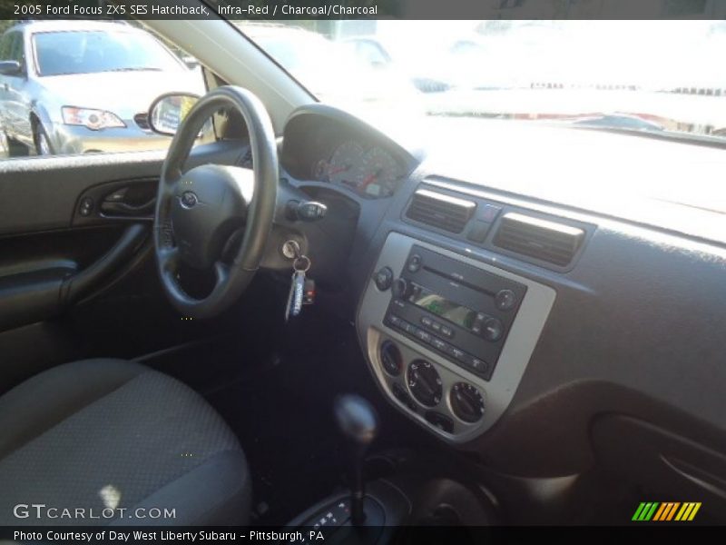 Infra-Red / Charcoal/Charcoal 2005 Ford Focus ZX5 SES Hatchback