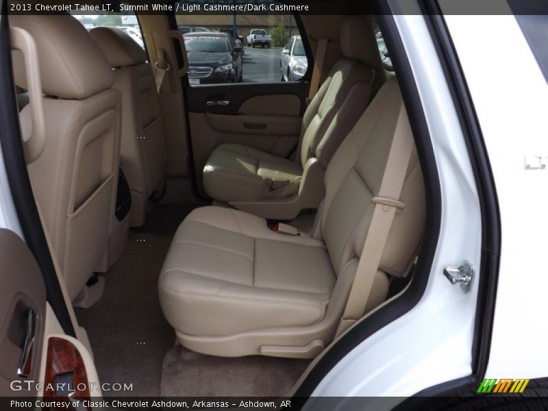 Summit White / Light Cashmere/Dark Cashmere 2013 Chevrolet Tahoe LT