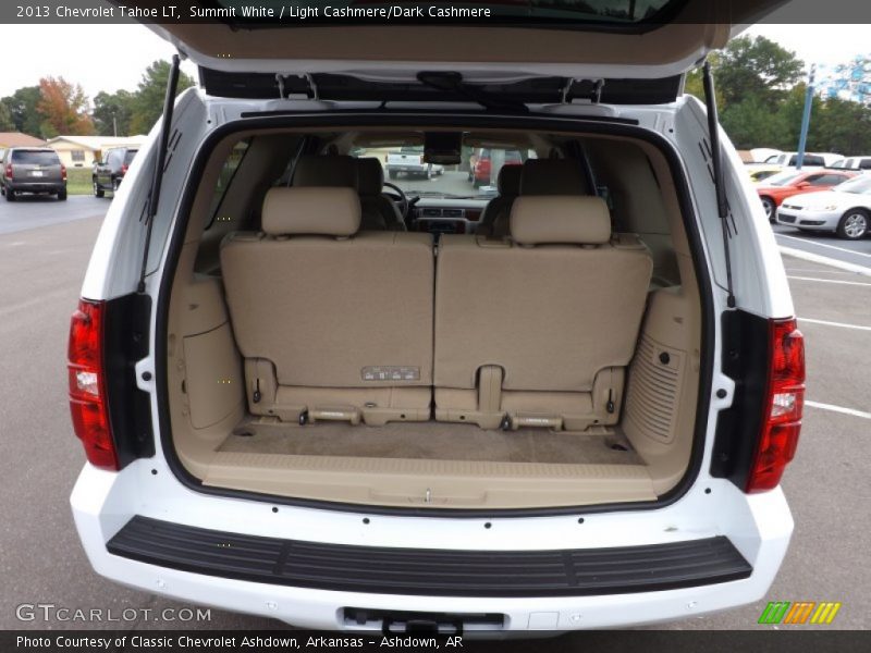 Summit White / Light Cashmere/Dark Cashmere 2013 Chevrolet Tahoe LT