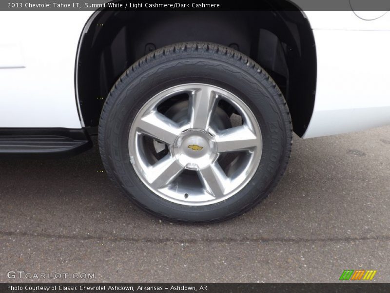 Summit White / Light Cashmere/Dark Cashmere 2013 Chevrolet Tahoe LT