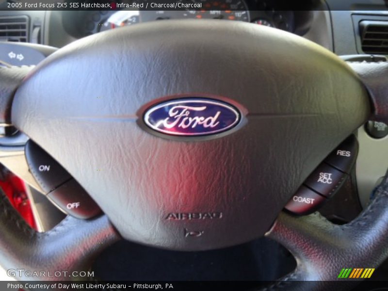 Infra-Red / Charcoal/Charcoal 2005 Ford Focus ZX5 SES Hatchback