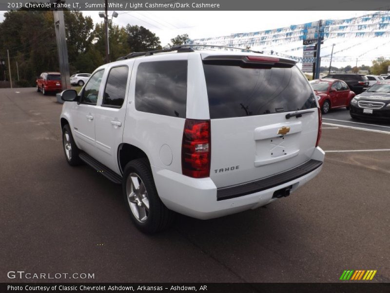 Summit White / Light Cashmere/Dark Cashmere 2013 Chevrolet Tahoe LT