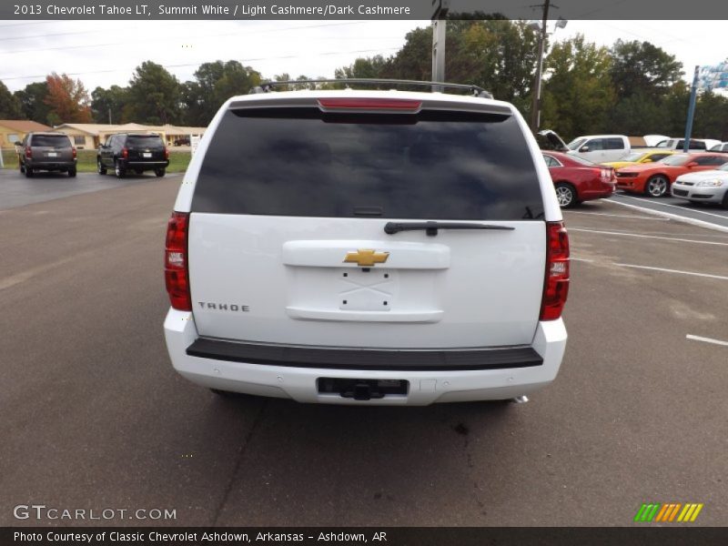 Summit White / Light Cashmere/Dark Cashmere 2013 Chevrolet Tahoe LT