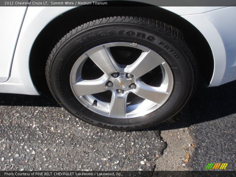 Summit White / Medium Titanium 2012 Chevrolet Cruze LT