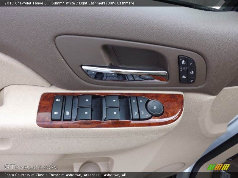 Summit White / Light Cashmere/Dark Cashmere 2013 Chevrolet Tahoe LT