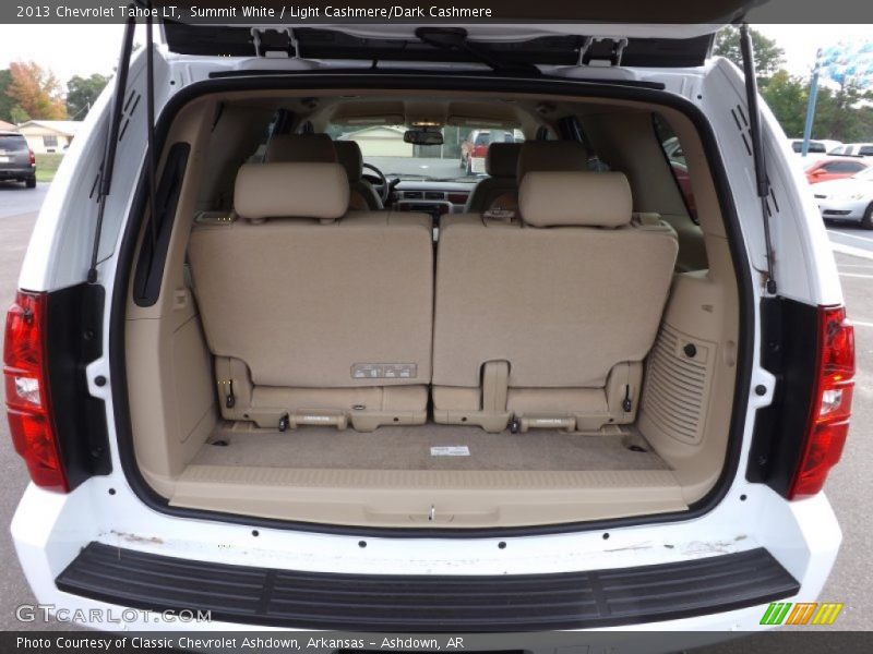 Summit White / Light Cashmere/Dark Cashmere 2013 Chevrolet Tahoe LT