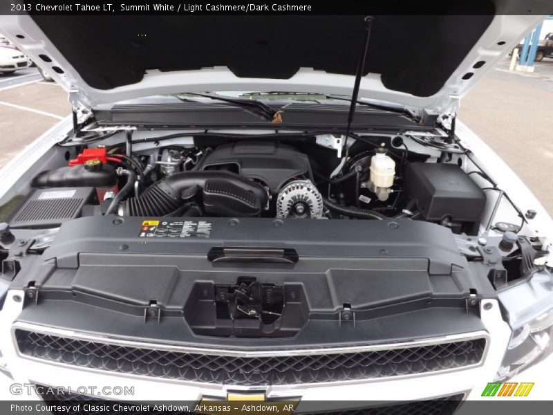 Summit White / Light Cashmere/Dark Cashmere 2013 Chevrolet Tahoe LT