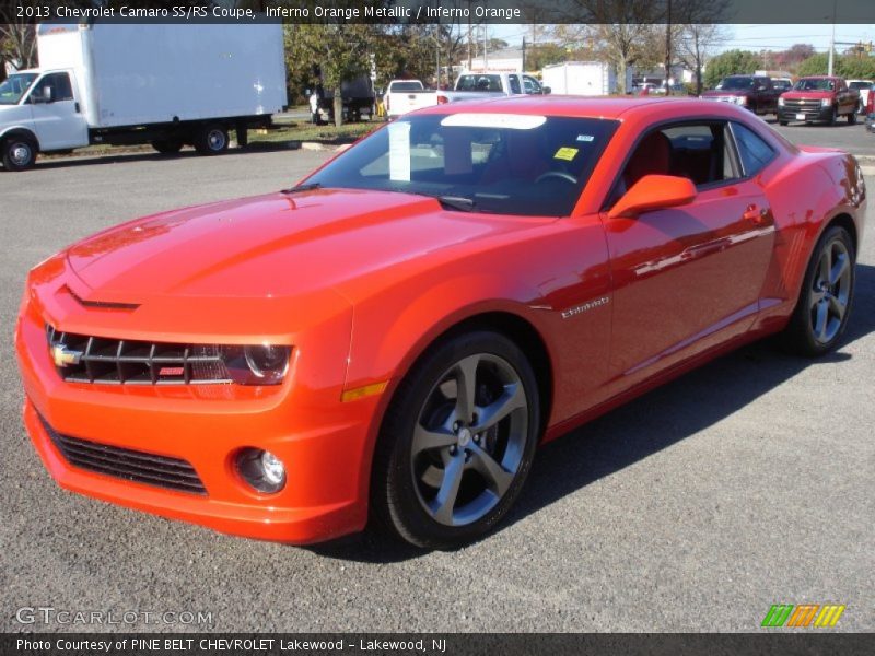 Front 3/4 View of 2013 Camaro SS/RS Coupe