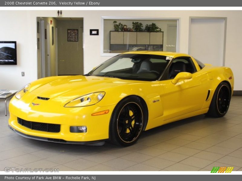 Front 3/4 View of 2008 Corvette Z06