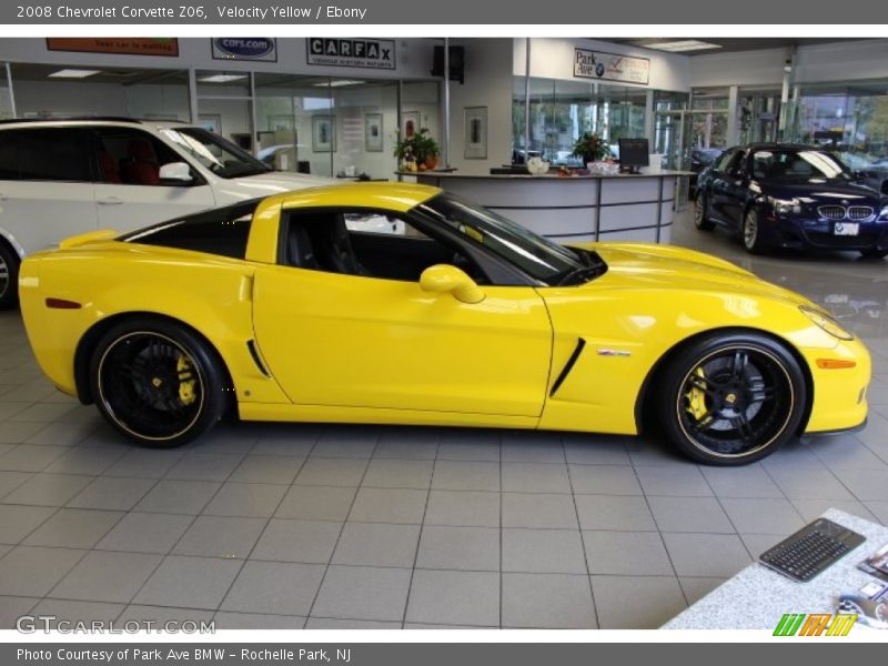  2008 Corvette Z06 Velocity Yellow