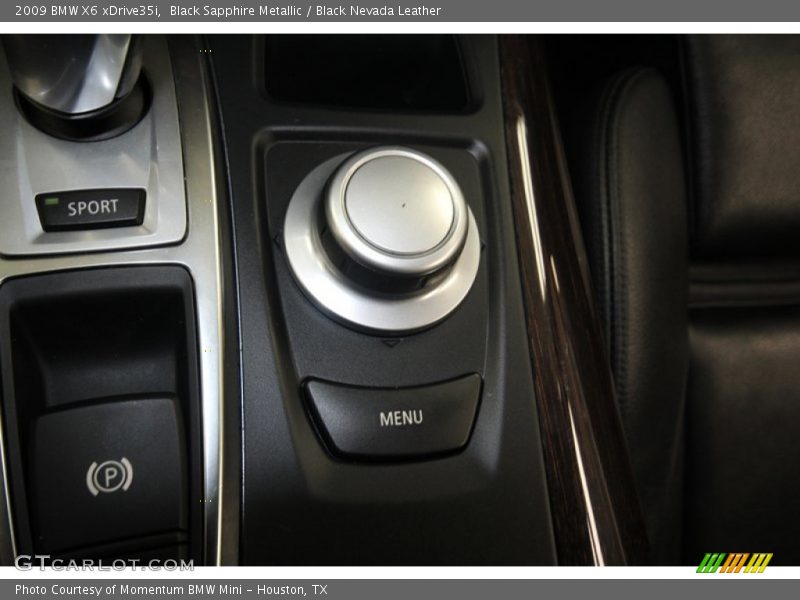 Black Sapphire Metallic / Black Nevada Leather 2009 BMW X6 xDrive35i