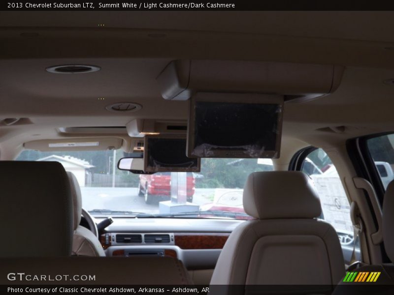 Summit White / Light Cashmere/Dark Cashmere 2013 Chevrolet Suburban LTZ