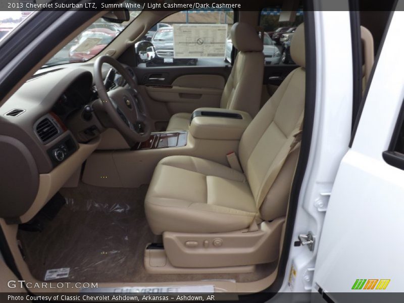 Front Seat of 2013 Suburban LTZ