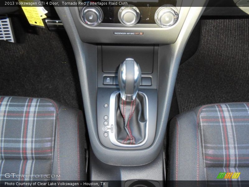 Tornado Red / Interlagos Plaid Cloth 2013 Volkswagen GTI 4 Door