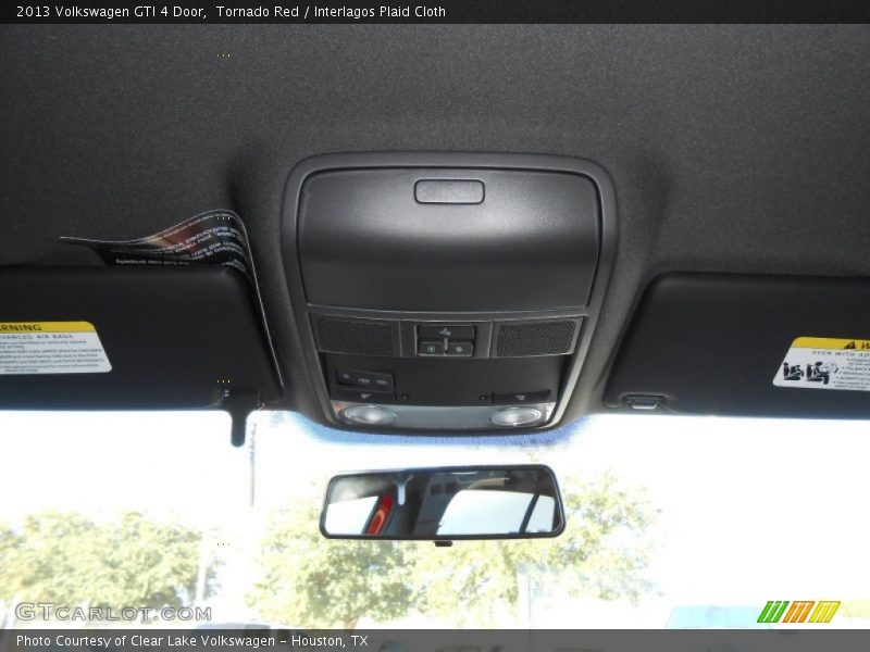 Tornado Red / Interlagos Plaid Cloth 2013 Volkswagen GTI 4 Door