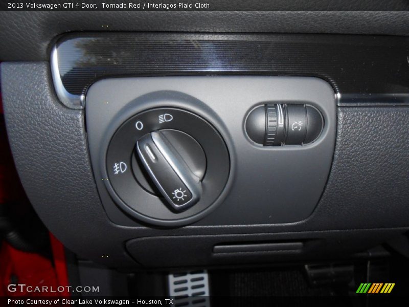 Tornado Red / Interlagos Plaid Cloth 2013 Volkswagen GTI 4 Door