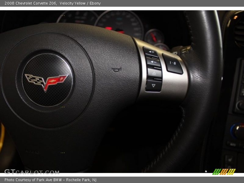 Controls of 2008 Corvette Z06