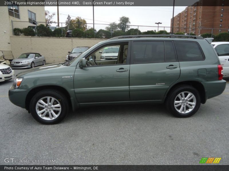  2007 Highlander Hybrid Limited 4WD Oasis Green Pearl