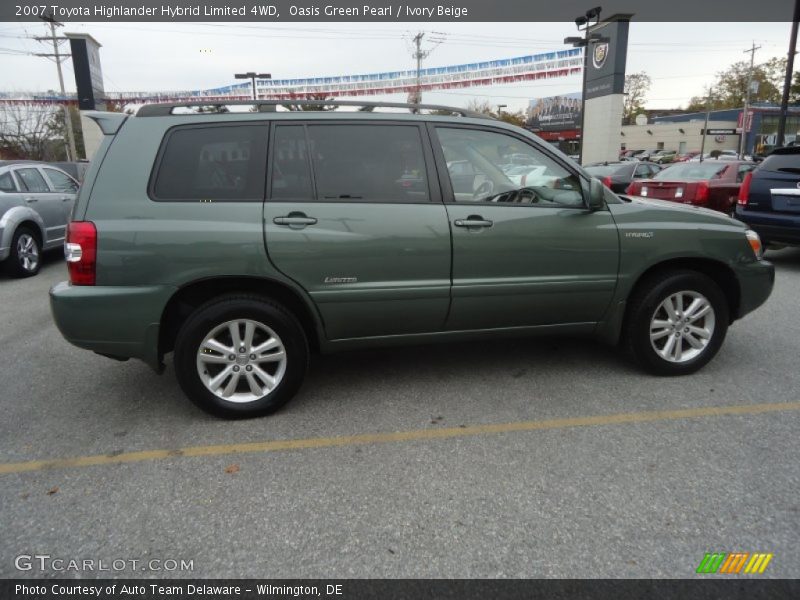  2007 Highlander Hybrid Limited 4WD Oasis Green Pearl