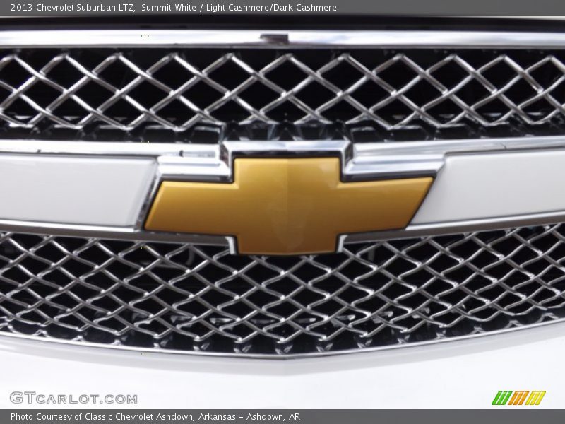 Summit White / Light Cashmere/Dark Cashmere 2013 Chevrolet Suburban LTZ