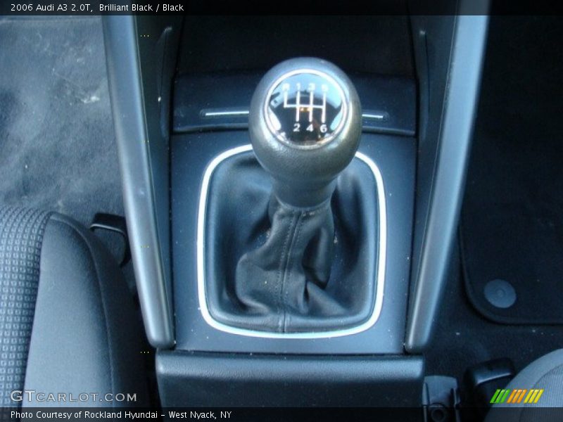  2006 A3 2.0T 6 Speed Manual Shifter