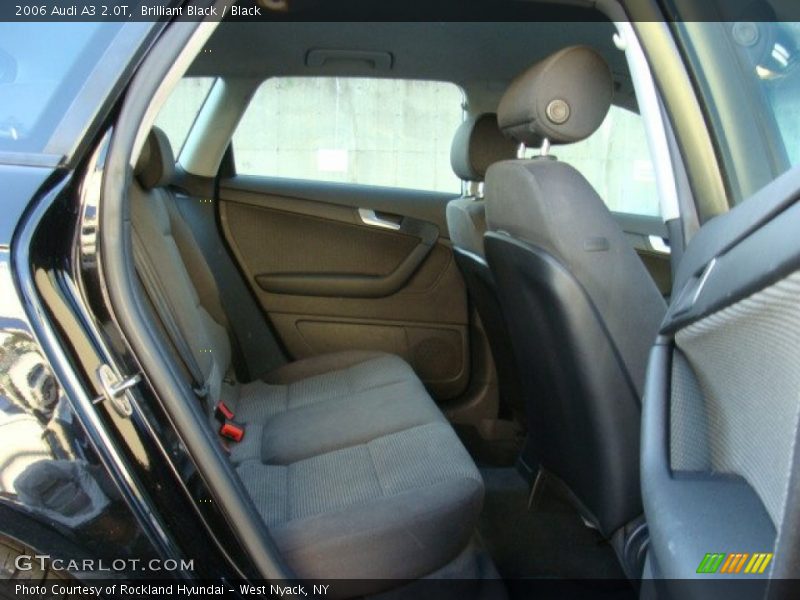 Brilliant Black / Black 2006 Audi A3 2.0T