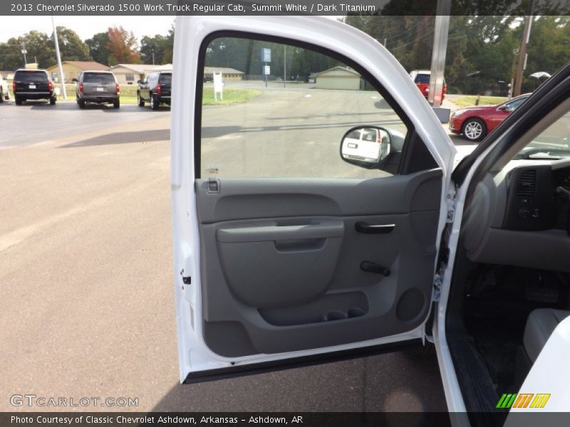 Summit White / Dark Titanium 2013 Chevrolet Silverado 1500 Work Truck Regular Cab