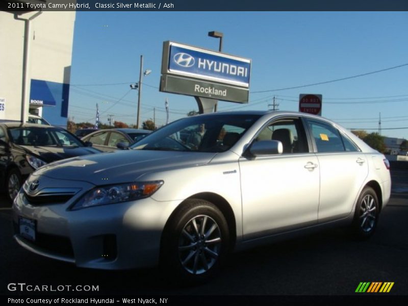 Classic Silver Metallic / Ash 2011 Toyota Camry Hybrid