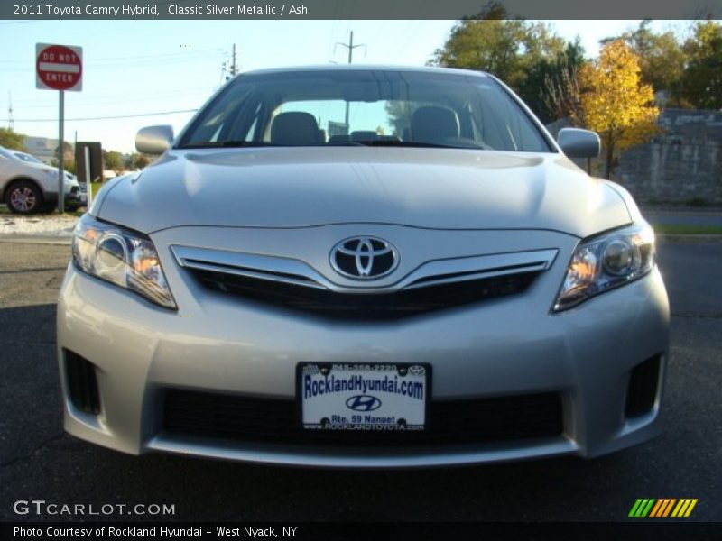 Classic Silver Metallic / Ash 2011 Toyota Camry Hybrid
