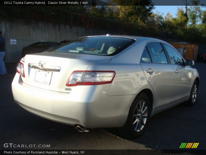 Classic Silver Metallic / Ash 2011 Toyota Camry Hybrid