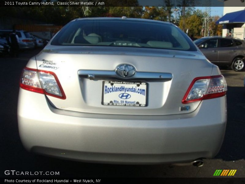 Classic Silver Metallic / Ash 2011 Toyota Camry Hybrid