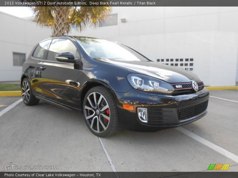 Front 3/4 View of 2013 GTI 2 Door Autobahn Edition
