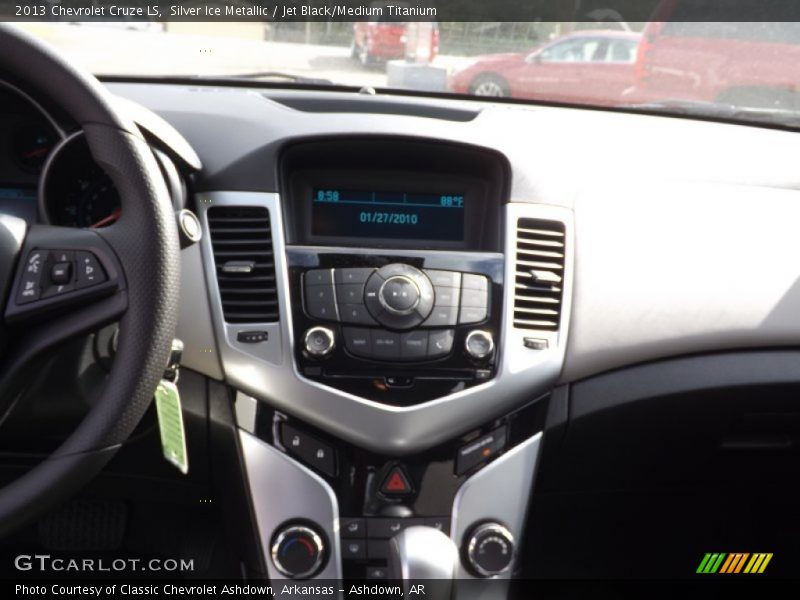 Silver Ice Metallic / Jet Black/Medium Titanium 2013 Chevrolet Cruze LS