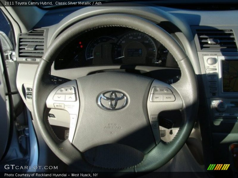 Classic Silver Metallic / Ash 2011 Toyota Camry Hybrid