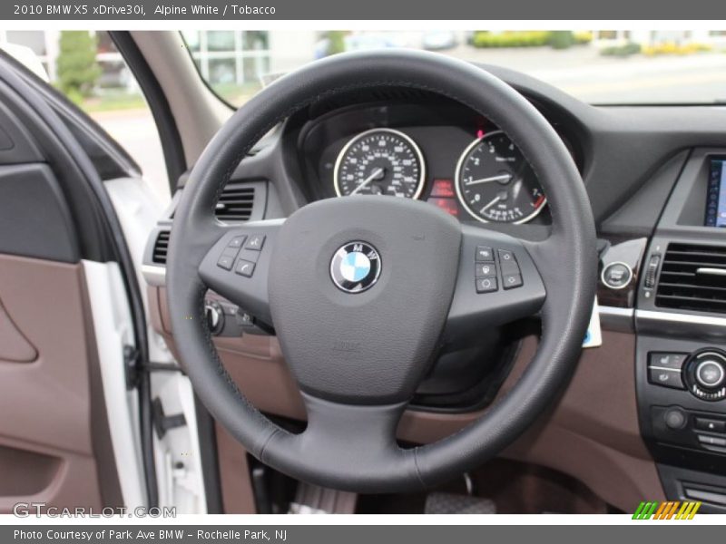 Alpine White / Tobacco 2010 BMW X5 xDrive30i