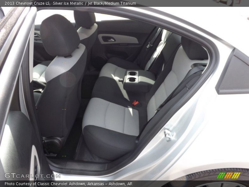 Silver Ice Metallic / Jet Black/Medium Titanium 2013 Chevrolet Cruze LS